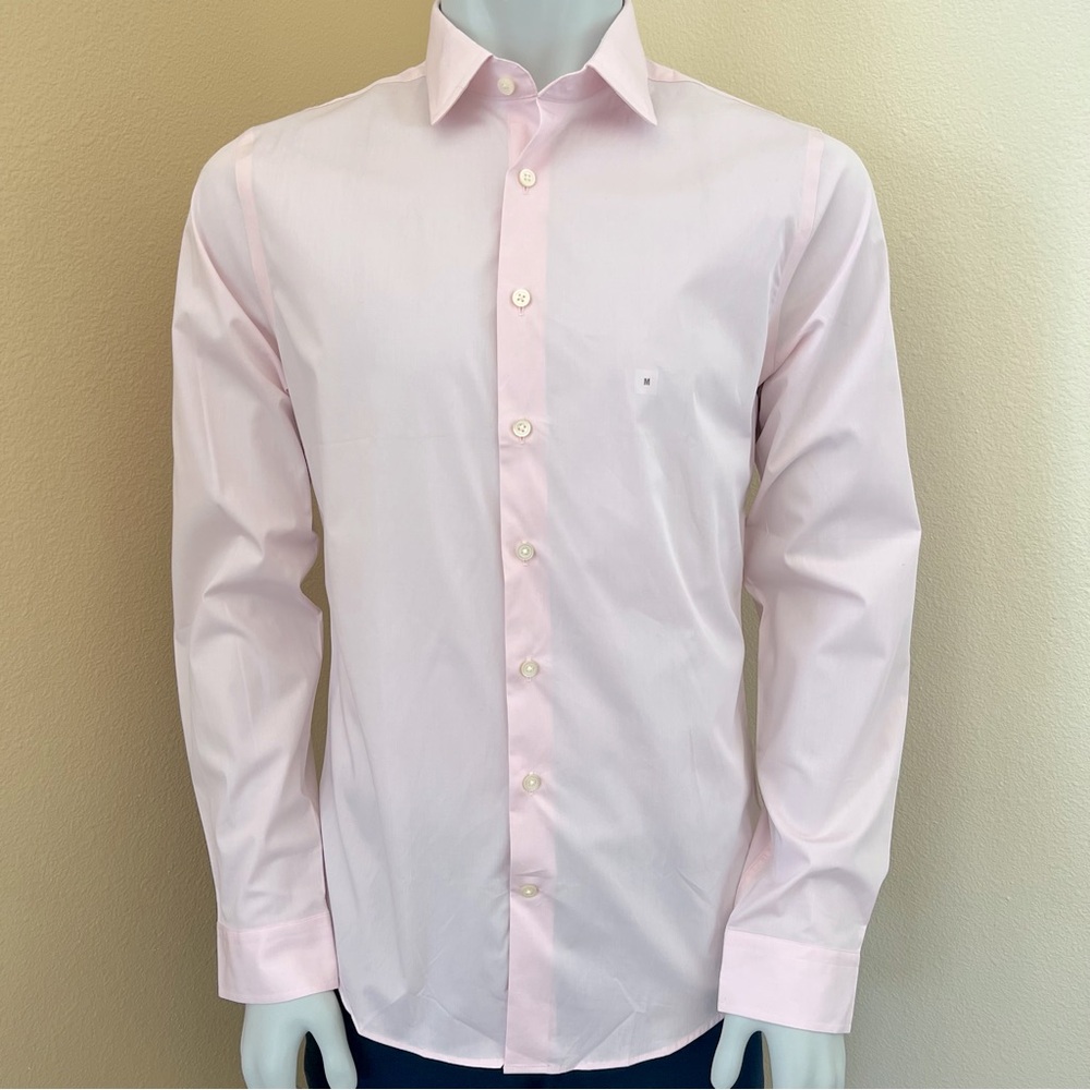 Express Mens 1MX Extra Slim Tailored Long Sleeve Button Down Shirt